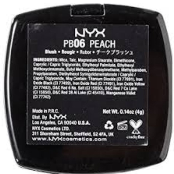⭐️ New NYX POWDER BLUSH in Peach, sealed unopened - Picture 2 of 3